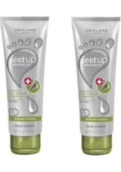 Feet Up Advanced Çatlamış Topuklar Için Onarıcı Krem 75 ml 2 Adet