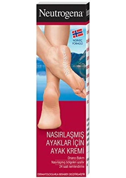 Norveç Formülü Nasırlaşmış Ayaklar Için Ayak Kremi 50 ml