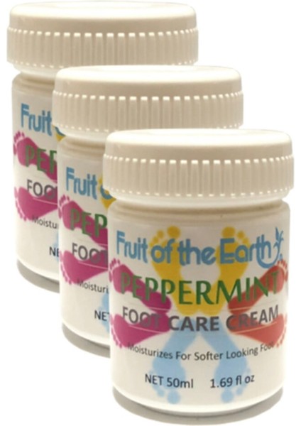 Ayak Bakım Kremi Nane Ferahlığı ve Kokusu 3 Adet 50 ml