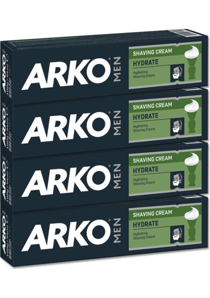 Men Hydrate Tıraş Kremi 4x100gr