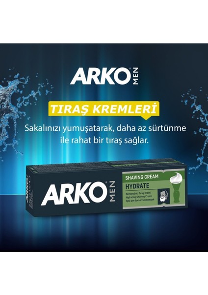 Men Hydrate Tıraş Kremi 4x100gr