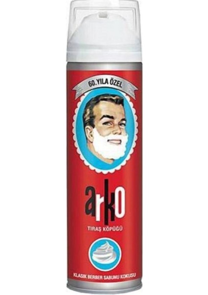 Arko Men Traş Köpüğü 60.Yıla Özel Klasik 200 Ml