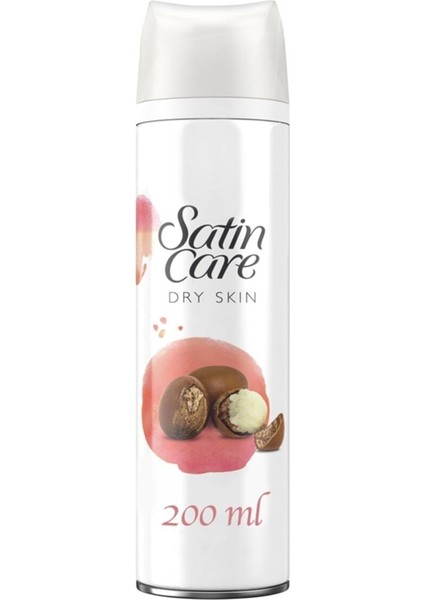 Satin Care Tıraş Jeli Kuru Ciltler 200 Ml X 2 Adet