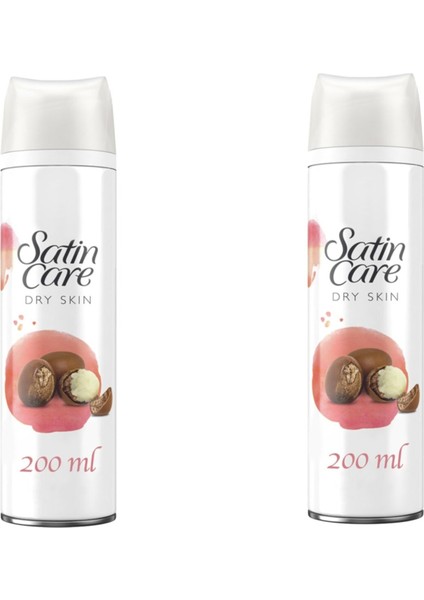 Satin Care Tıraş Jeli Kuru Ciltler 200 Ml X 2 Adet