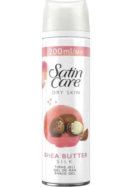 Satin Care Tıraş Jeli Kuru Ciltler 200 Ml