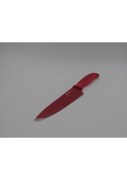 Paslanmaz Çelik Bıçak 32 cm Kırmızı