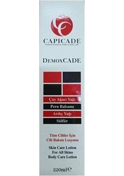 Demoxcade Vücut Losyonu 220 ml
