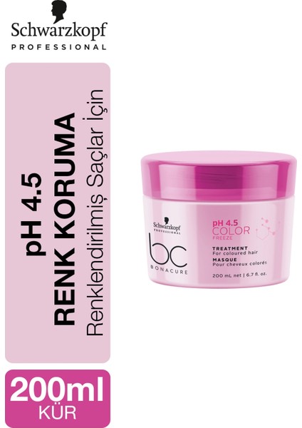 Bc Bonacure Ph 4.5 Renk Koruyucu Bakım Kürü 200 Ml