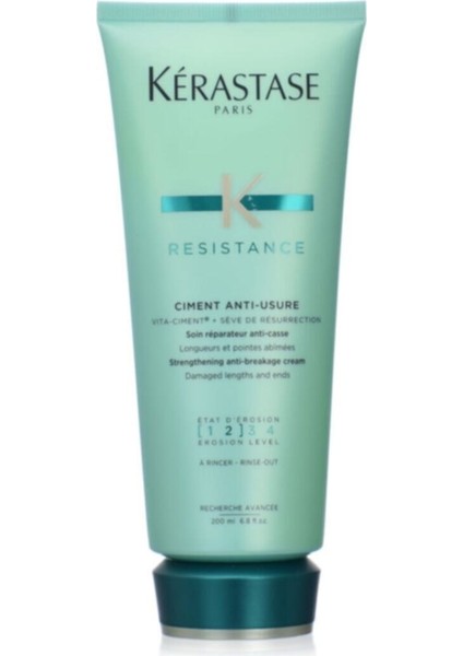 Resistance Ciment Anti Usure Saç Kremi 200ml