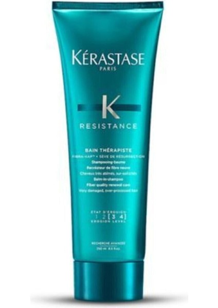 Paris Resistance Bain Therapiste [3-4] Yıpranmış Saçlar Için Kremli Saç Banyosu 250 Ml