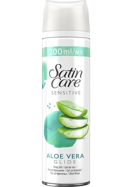 Satin Care Tıraş Jeli Hassas 200 Ml