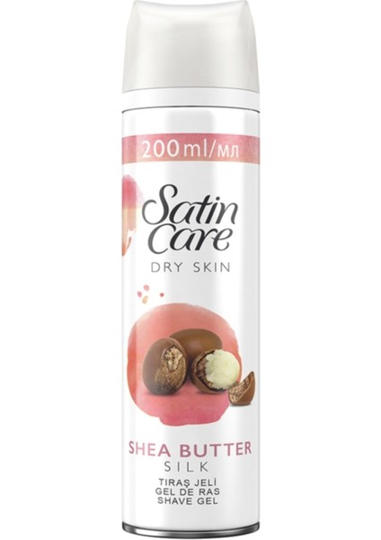 Satin Care Tıraş Jeli Kuru Ciltler 200 Ml