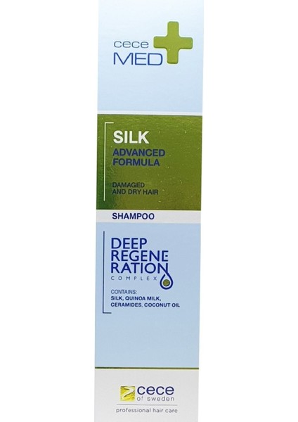 Silk Damaged And Dry Hair Shampoo Yıpranmış ve Kuru Saç Şampuanı 300 Ml.