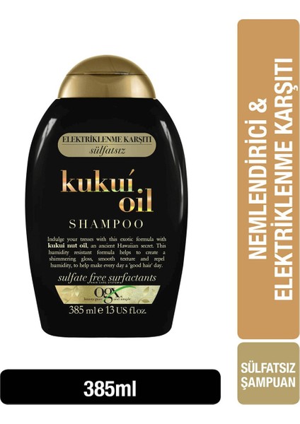 Kukui Oil Şampuanı 385 ml