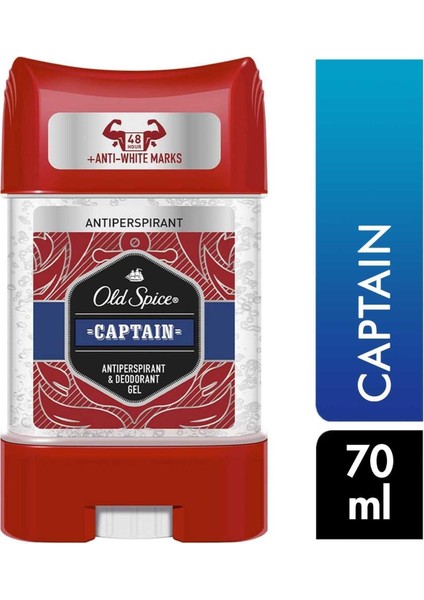 Jel Deodorant 70 ml Captain 8001090999191