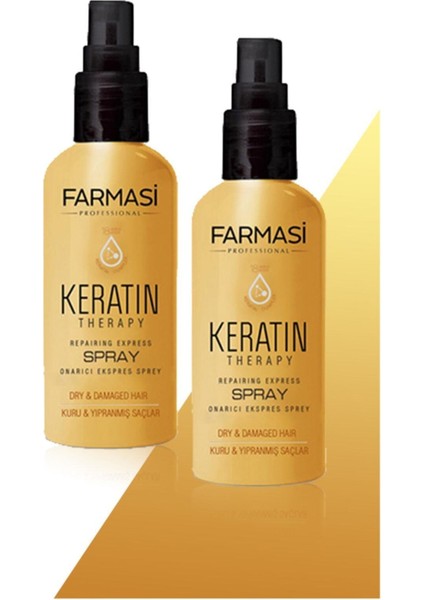 Professional Keratin Therapy Onarıcı Ekspres Sprey-115 Ml 2 Adet