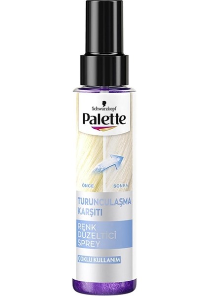 Turunculaşma Karşıtı Renk Düzeltici Sprey 100 Ml