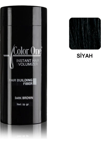 Color One Hair Powder Siyah Saç Tozu Topik 50 Gr