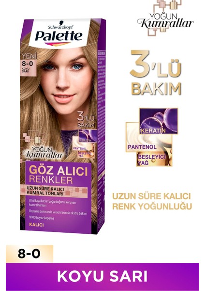 8-0 Koyu Sarı X 2 Adet fiyatları