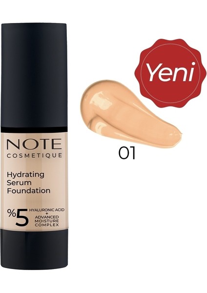 Cosmetics Hydrating Serum Hyaluronik Asit Fondöten 001 Fnd Hydr