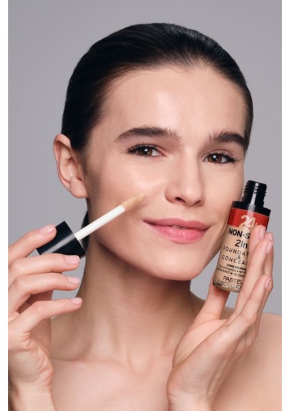 24H Non-Stop 2ın1 Fondöten & Concealer 603