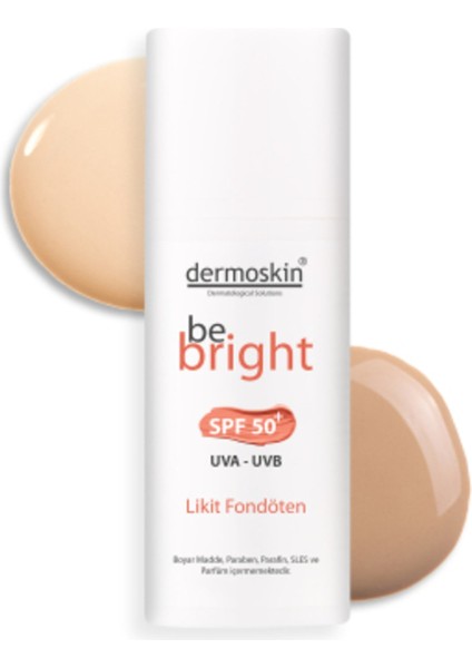 Be Bright SPF50+ Likit Fondöten 33ML - Light