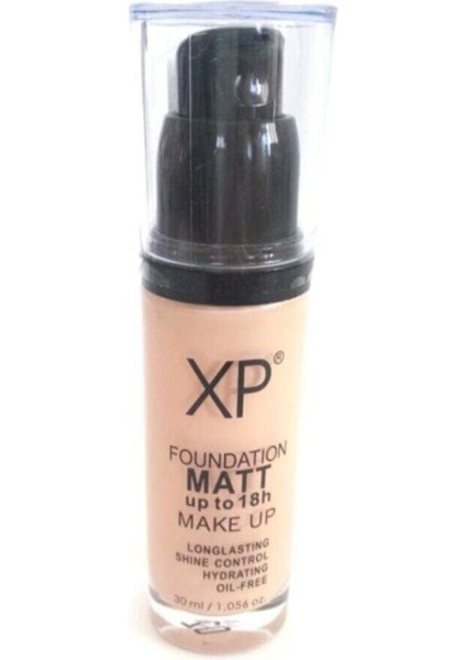 Fondöten Foundation Mat Cam Şişe 30 ml 01 No