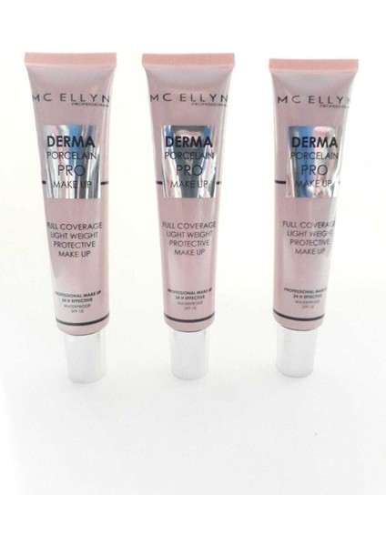 Derma Fondöten (02) Porcelain Pro Make Up Mcllyy No 2