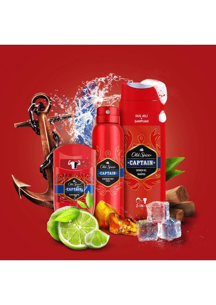 400ML Duş J&ŞAMP+150ML DEO+50ML Deo Stick Capt