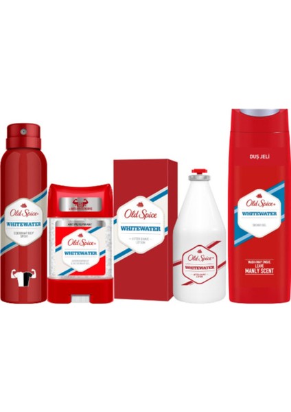 White Deo + White W. Tıraş Losyonu + White W. Duş Jeli + Koltuk Altı Jeli Seti