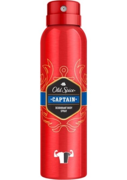 Captain Deodorant Sprey 150 ml