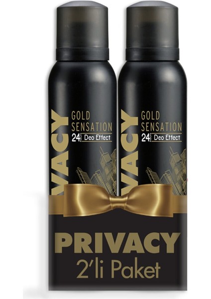 Gold Men 2'li Deodorant 2X150ML