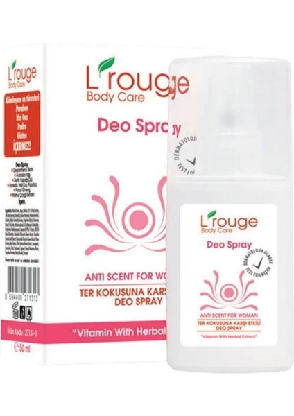 L’rouge Deo Spray For Woman