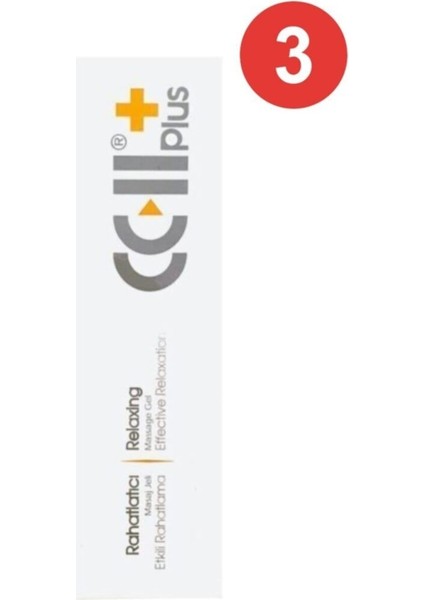 Rahatlatıcı Plus Masaj Jeli 100 ml 3 Adet