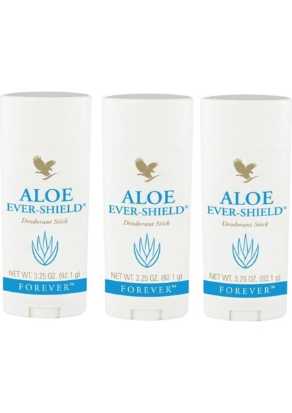 Aloe Ever-Shield Deodorant Stick Rollon 3 Adet