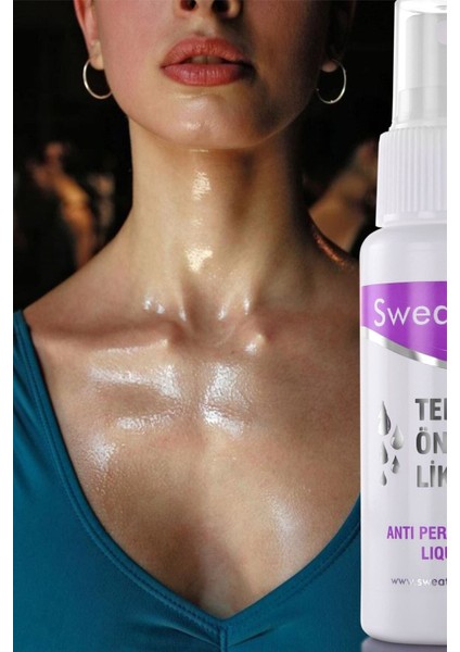 Sweat Set Sweatset Ter Önleyici 2'li Set El, Ayak, Yüz, Koltuk Altı Terleme Önleyici Sprey Tere Çöz indirimleri