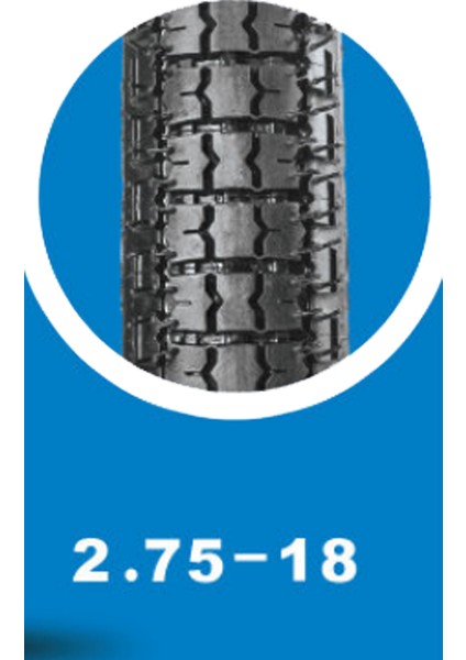 IRAN YASA TIRE&RUBBER 2.75-18 Tt R (İÇ LASTİKLE KULLANIMA UYGUNDUR) 6pr Arka Motosiklet Dış Lastiği