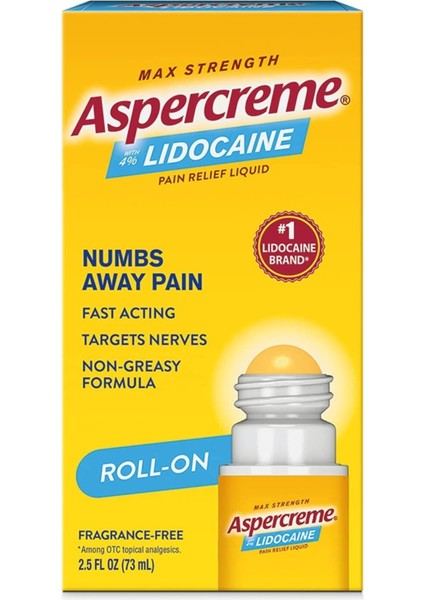 Lidocaine Roll On 73 Ml.