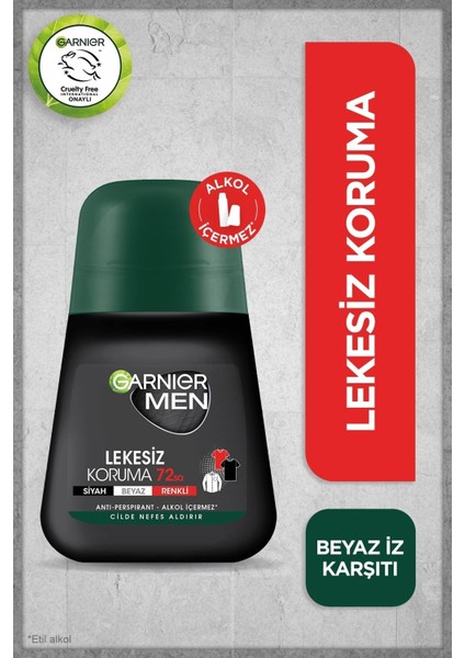 Mineral Kadın Lekesiz Koruma Roll-On + Men Erkek Lekesiz Koruma Roll-On