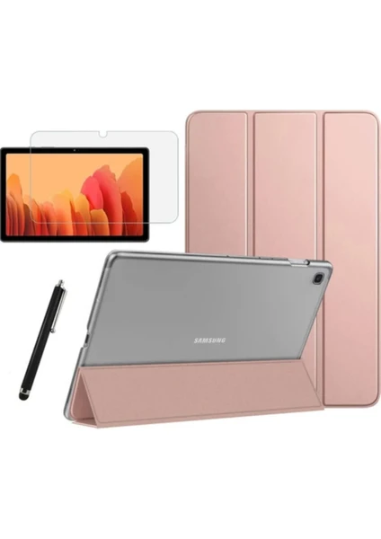 Samsung Galaxy Tab A8 10.5 SM-X200 Smart Kapak Katlanabilir Kılıf Ekran Koruyucu Kalem