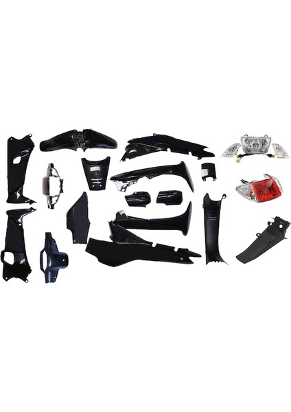 Bisan Lifan 100 Kaporta Seti Far Stop Dahil Siyah