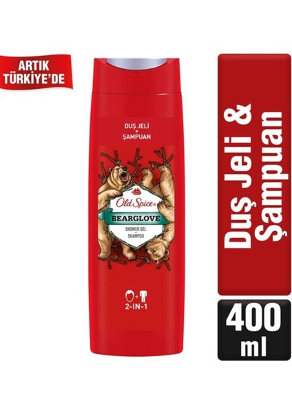 Old Spice Bearglove Erkek Duş Jeli & Şampuan 400 Ml