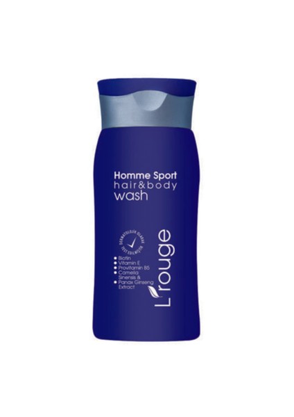 L’rouge Homme Sport Hair&Body Wash