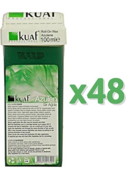 Kartuş Ağda 100 Ml Azulen 48 Adet (1 Koli) 495-48