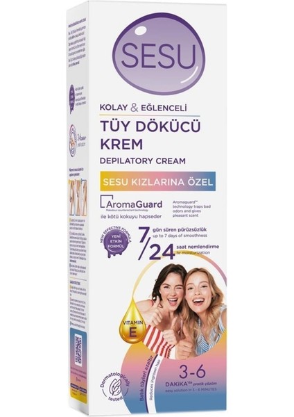 Tüy Dökücü Krem Ilk Adım Kızları 100 Ml