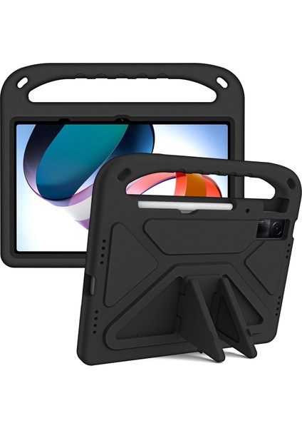 Xfashion Xiaomi Redmi Pad Için Bırak-Kötü Eva Tablet Kılıf Katlanabilir Kickstand Taşınabilir El Koruyucu Kapak (Yurt Dışından)