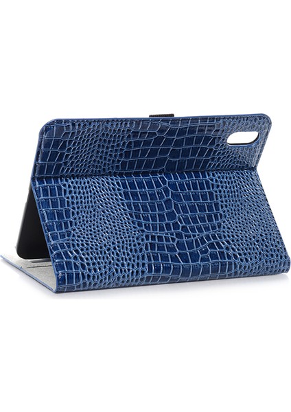 Ipad 10.9 (2022) Pu Deri + Pc Kılıfı Ayarlanabilir Stand Cüzdan Timsah Önleyici Tablet Kapak (Yurt Dışından)