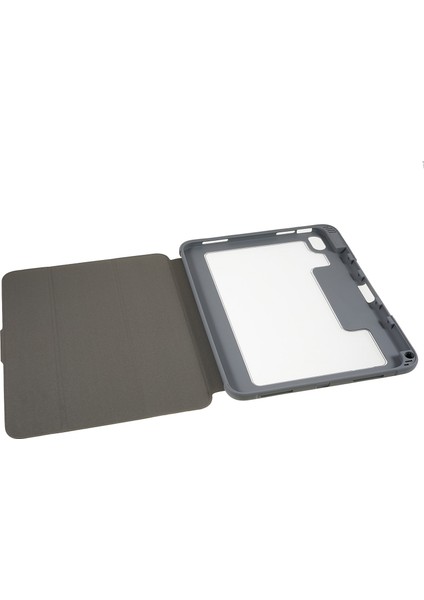 Mutural Hard Pc Tpu Deri Kılıf Ipad 10.9 (2022) Şok Geçirmez Folio Flip Kapak Üç Katlı Stand Ile Çizim Önleyici Tablet Kutusu (Yurt Dışından)