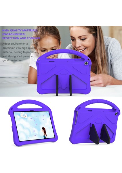 Lenovo Tab M10 (Gen 3) Çocuk Dostu Tablet Kasası Eva Sağlam Şok Geçirmez Tablet Kapağı Dönüştürülebilir Tutamak Kickstand Koruyucu Kabuk (Yurt Dışından)