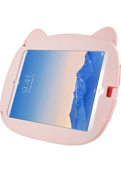 Ipad Air (2013) / Air 2 / Ipad 9.7 Inç (2017) / (2018) Cartikoon Piggy Cover Yumuşak Silikon Şok-Absorpsiyon Tablet Kılıfı Kickstand Ile (Yurt Dışından) fırsatları